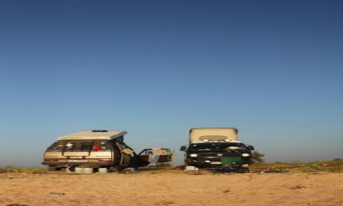 UKRAINA / - / Arabatka / busy na Arabatce