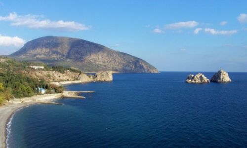 Zdjecie UKRAINA / Krym / Gursuf / Ajudah i Adaari