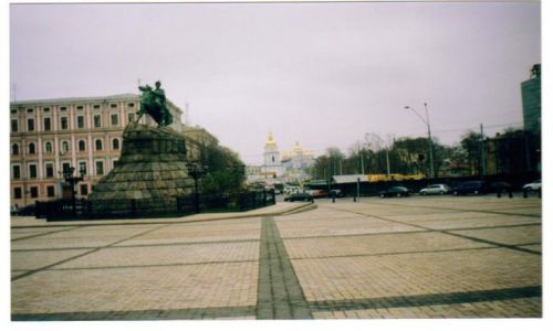 Zdjecie UKRAINA / brak / kijw / pomnik Chmielnickiego