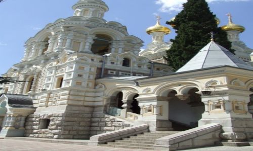 Zdjecie UKRAINA / Krym / Jata / bizantyjsko-rosyjska cerkiew