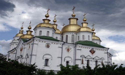 Zdjecie UKRAINA / -Wschodnia Ukr. / Potawa / Sobr Zmartwychwstania Chrystusa Pana