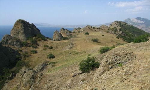 Zdjcie UKRAINA / Krym / Masyw Kara-Dagu / grska wycieczka