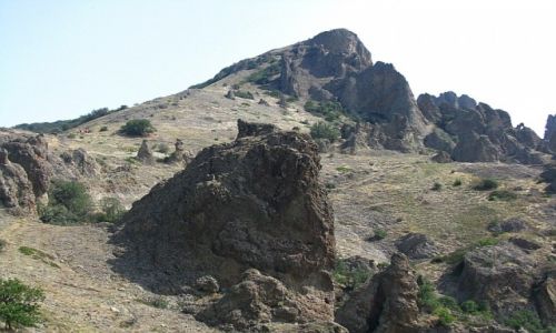Zdjcie UKRAINA / Krym / Masyw Kara-Dagu / grska wycieczka