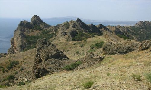 Zdjcie UKRAINA / Krym / Masyw Kara-Dagu / grska wycieczka