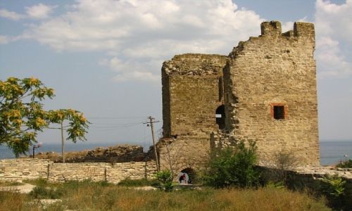 Zdjęcie UKRAINA / Krym / Teodozja / twierdza genueńska