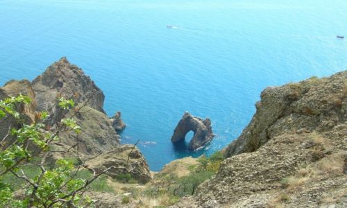 Zdjęcie UKRAINA / Krym / okolice Koktebel / wulkany na Krymie czyli Kara-Dag