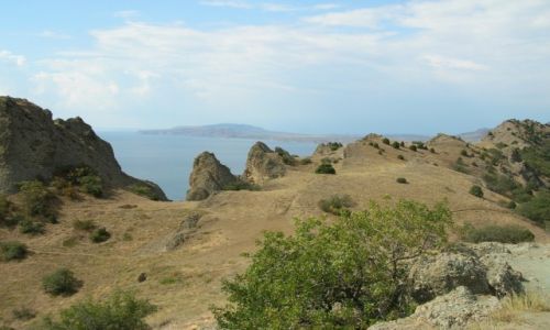 Zdjęcie UKRAINA / Krym / okolice Koktebel / wulkany na Krymie czyli Kara-Dag