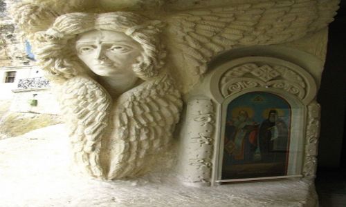Zdjcie UKRAINA / Krym / okolice Bakczysaraju / monastyr Uspieski