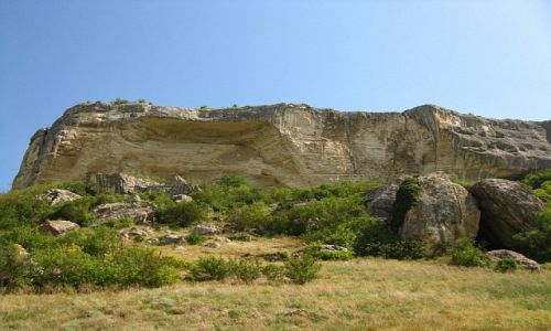 UKRAINA / Krym / okolice Bakczysaraju / trekking do Kaczi-Kalon