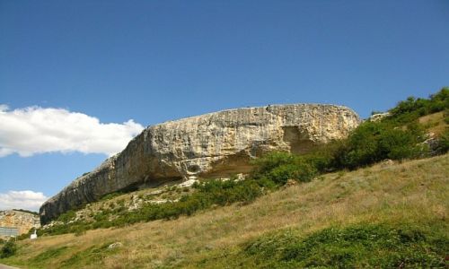 UKRAINA / Krym / okolice Bakczysaraju / trekking do Kaczi-Kalon