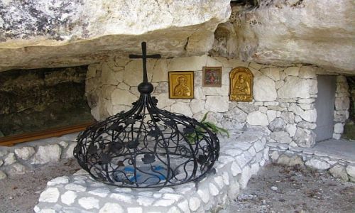 UKRAINA / Krym / okolice Bakczysaraju / rdo w. Anastazji