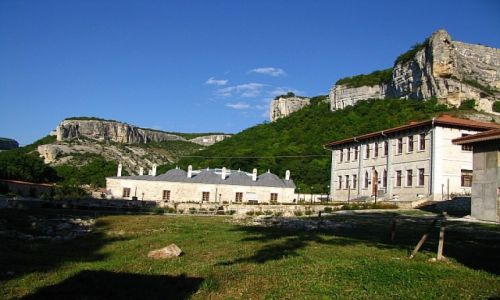 UKRAINA / Krym / Bakczyseraj / medresa Zindirli