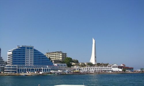 UKRAINA / Krym / Sewastopol / nadbrzee