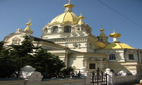 UKRAINA / Krym / Sewastopol / cerkiew w. w. Piotra i Pawa