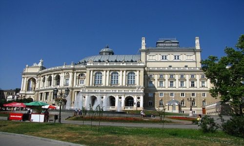 Zdjcie UKRAINA / Obwd Odeski / Odessa / budynek opery odeskiej