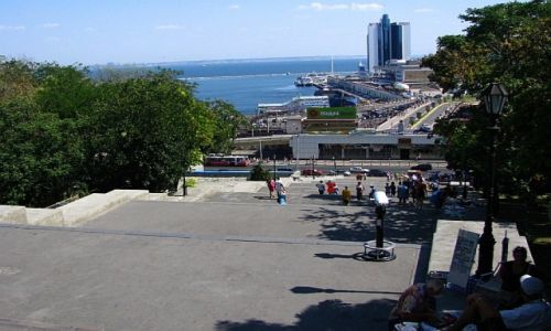 UKRAINA / Obwd Odeski / Odessa / Schody Potiomkinowskie