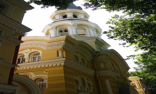 Zdjcie UKRAINA / Obwd Odeski / Odessa / ulica Puszkinskaja - cerkiew