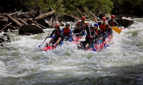 Zdjecie UKRAINA / Ukrainski Karpaty / Werchowina / Rafting na  Ukrainie  http://wyprawy-4x4.at.ua