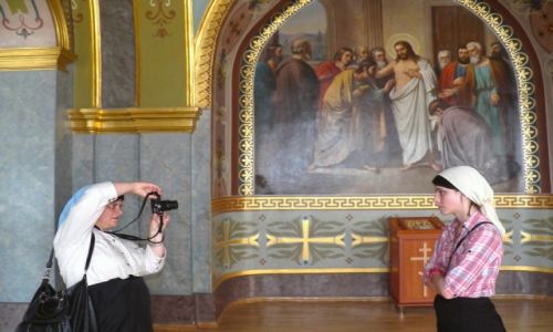 Zdjecie UKRAINA / Podole / awra Poczajowska / Fotka w Sanktuarium