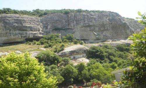 Zdjecie UKRAINA / Krym / Bakczysaraj / skalne miasto