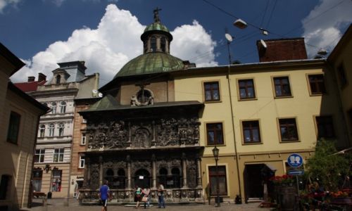 Zdjcie UKRAINA / Zachodnia Ukraina / Lww / Kaplica Boimw w oboczkach