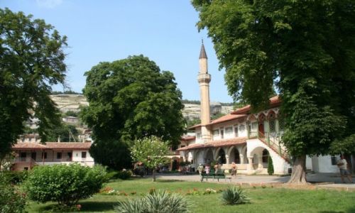 Zdjcie UKRAINA / Krym / Bakczysaraj / Kompleks paacowy w Bakczysaraju