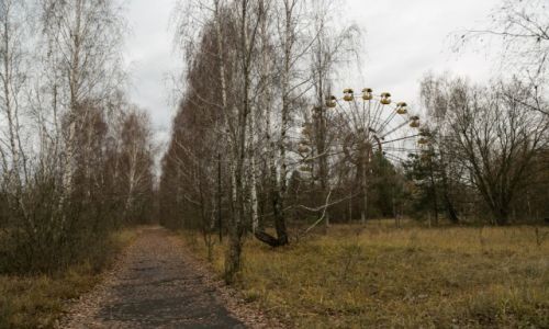 Zdjcie UKRAINA / Prype / Czarnobylska Strefa Wykluczenia / Diabelski myn