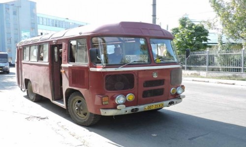 UKRAINA / cheroski / Cherso / Cherso - rodek transportu miejscowego MPK