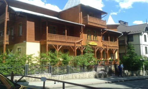 Zdjcie UKRAINA / karpaty / truskawiec / Truskawiec centrum