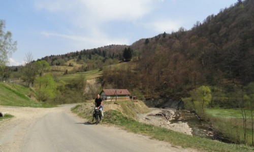 Zdjęcie UKRAINA / Ukraina / Worohta / Ukraina rowerem