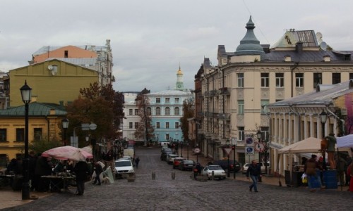 Zdjcie UKRAINA / Kijw / Andriejewskij Spusk (Zjazd) / Uliczka