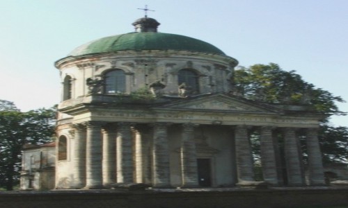 Zdjcie UKRAINA / Obwd lwowski, rejon brodzki  / Podhorce / Zamkowy, barokowy koci 