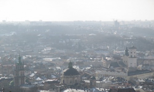 Zdjecie UKRAINA / Lww / Lww / Lww - widok z Wysokiego Zamku
