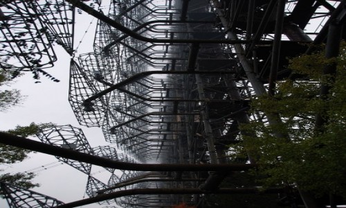 UKRAINA / obwd Kijowski / Czarnobyl-2 / DUGA - radziecki radar pozahoryzontalny