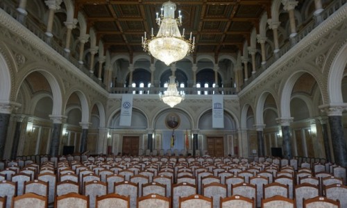 Zdjecie UKRAINA / Czerniowce / Uniwersytet / Aula