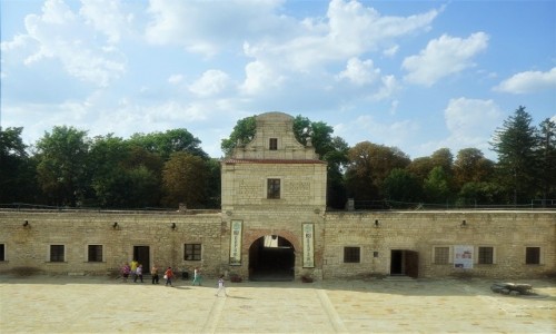 Zdjęcie UKRAINA / Obwód Tarnopolski / Zamek w Zbarażu / Brama