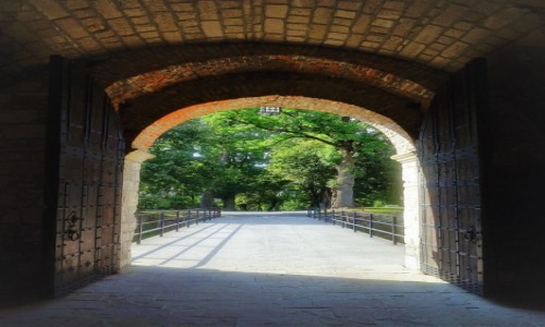 Zdjęcie UKRAINA / Obwód Tarnopolski / Zamek w Zbarażu / Brama