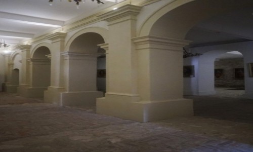 Zdjęcie UKRAINA / Obwód Tarnopolski / Zamek w Zbarażu / Wnętrza