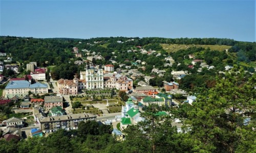 Zdjęcie UKRAINA / Obwód Tarnopolski / Góra królowej Bony / Panorama Krzemieńca