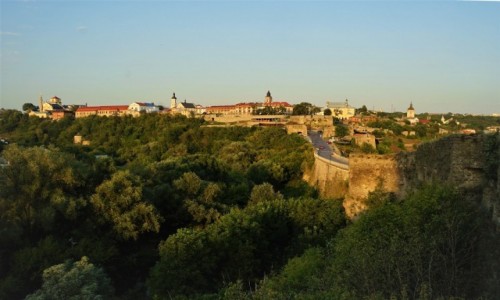 Zdjcie UKRAINA / Chmielnicki  / Kamieniec Podolski  / Widok z zamku