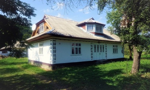 Zdjcie UKRAINA / Obwd Iwanofrankiwski / Pisty / Huculski dom