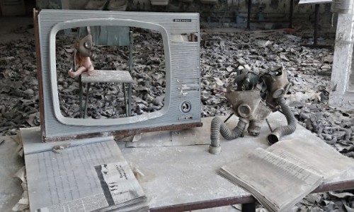 Zdjecie UKRAINA / obwd Kijowski / Czarnobyl/Prype / wiadomoci czarnobylskie