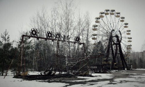 Zdjcie UKRAINA / obwd Kijowski / Czarnobyl/Prype / niewesoe miasteczko