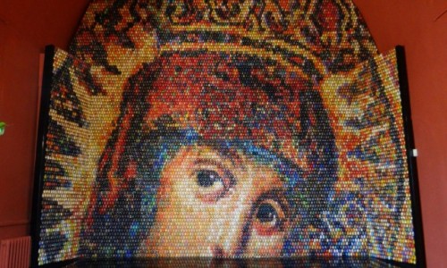 Zdjcie UKRAINA / Kjiw / Sobr Mdroci Boej / Pisankowa mozaika