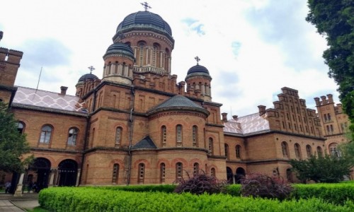 UKRAINA / Bukowina / Czerniowce / Uniwersytet 