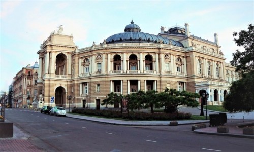 Zdjcie UKRAINA / Odessa / ul. Czajkowskiego / Teatr Opery i Baletu