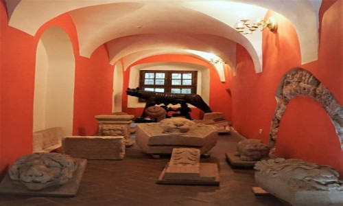 Zdjęcie UKRAINA / Lwów / Pałac Bandinellich / Lapidarium
