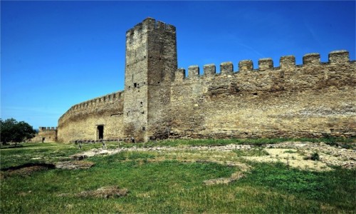 Zdjecie UKRAINA / Biaogrd nad Dniestrem / ‎Twierdza Akerman / Mury wewntrzne