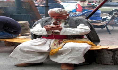 Zdjcie UKRAINA / Lww / Lww / Przerwa na dymka