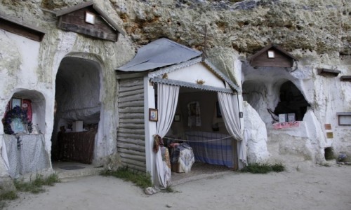 Zdjcie UKRAINA / Podole / Bakota / Pieczary monasteru w. Michaa Archanioa w Bakocie